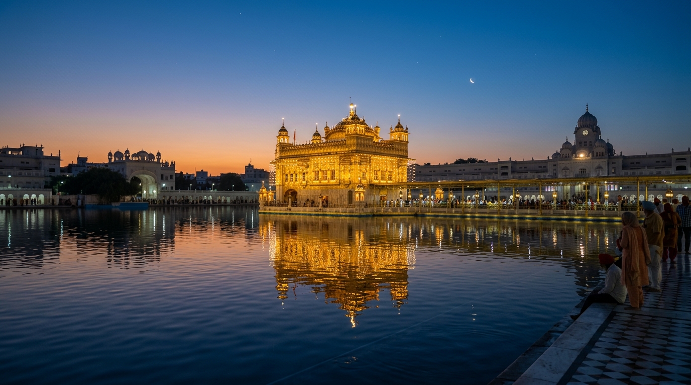 Sacred Golden Temple & Punjab Gurudwara Tour